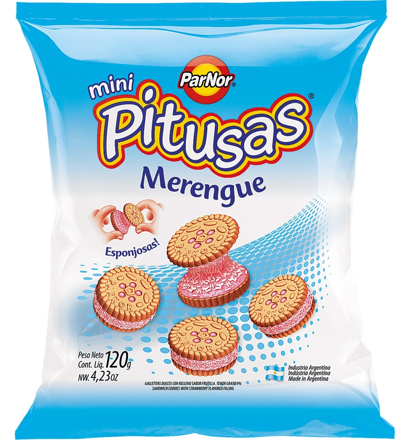 GALLETITAS PITUSAS MERENGUE 120GRS